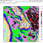 Olympic rain shadow