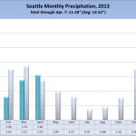 Seattle Rainfall 2013