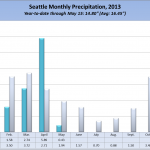 Seattle Rain Total 2013